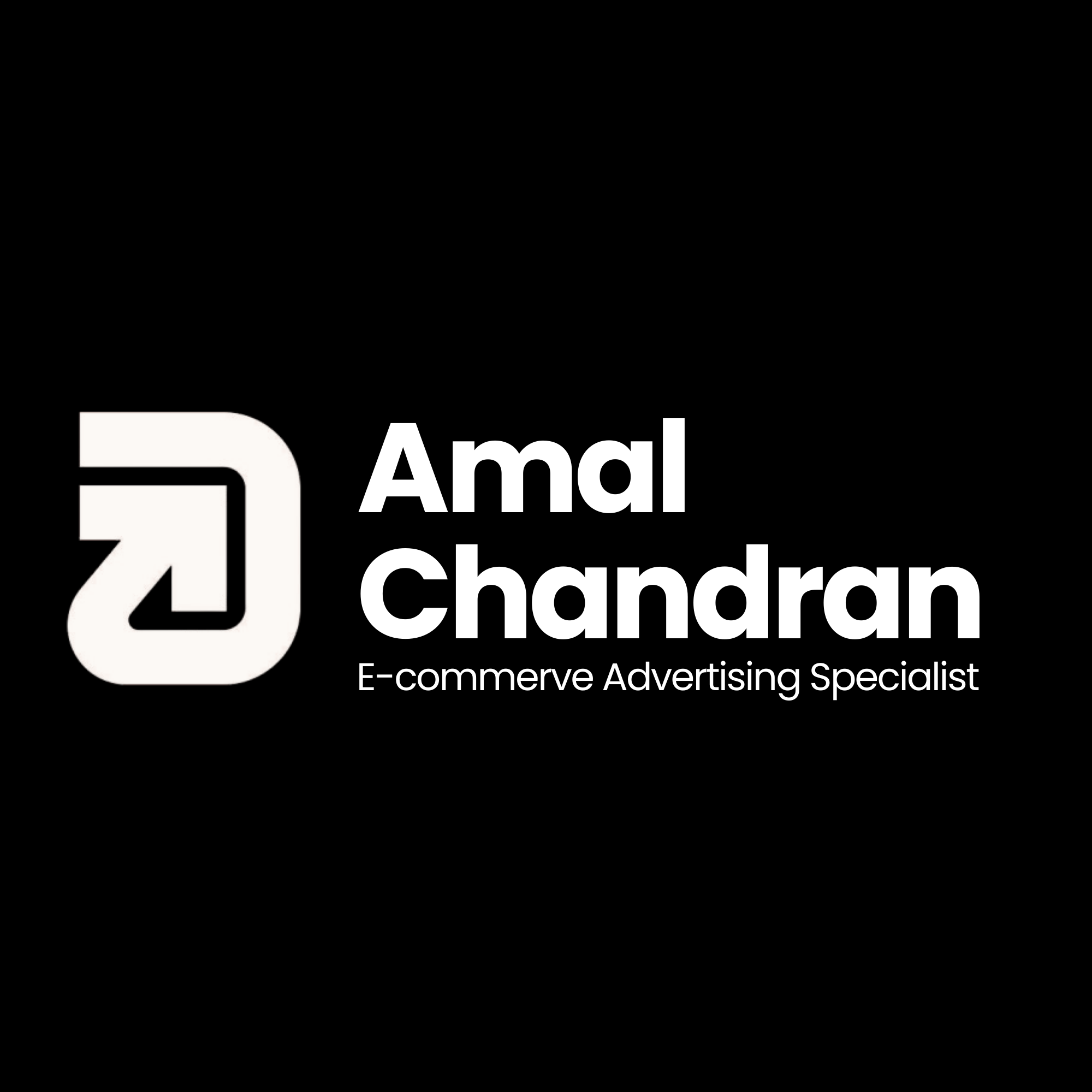 AMAL CHANDRAN - Ecommerce Marketing Specialist